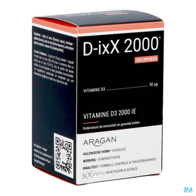 ixX Pharma D-ixX 2000 (120 capsules)