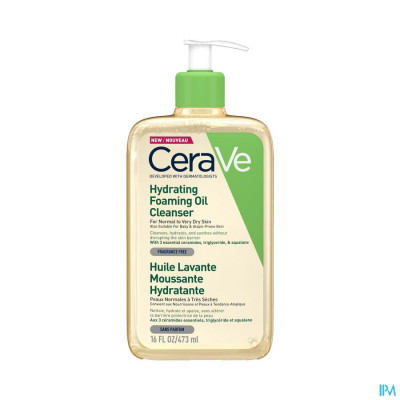 CeraVe Hydraterende Schuimende Reinigingsolie 473ml