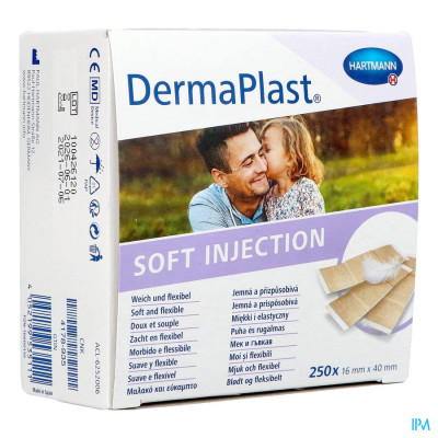 DermaPlast® SOFT Injectiepleisters 16x40mm (250 stuks)