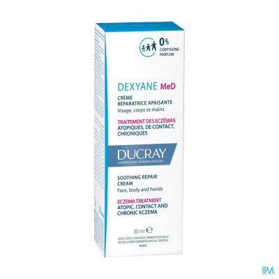 Ducray Dexyane Med Crème Herstel Verzacht. (30ml)