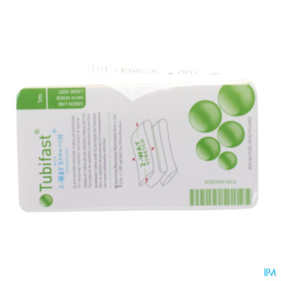 Molnlycke® Tubifast Groen 5,00cmx 1m 1 2481