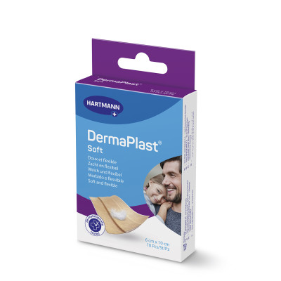 DermaPlast® SOFT Selfcare 6x10cm (10 stuks)