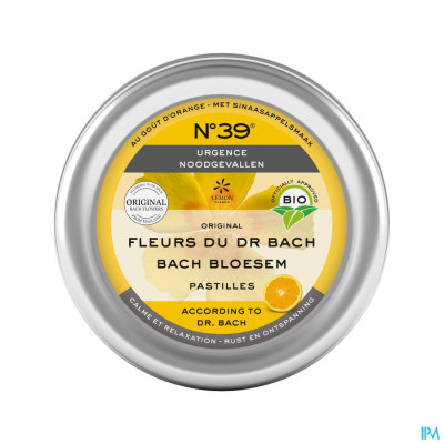 Bachbloesem Bio Pastilles N°39 Noodgevallen 50g