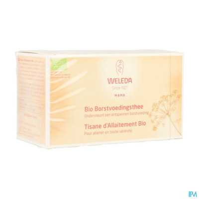 Weleda Borstvoedingsthee Bio Zakje (20x2g)