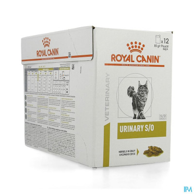 Royal Canin Cat Urinary S/o Morsel Gravy Wet12x85g