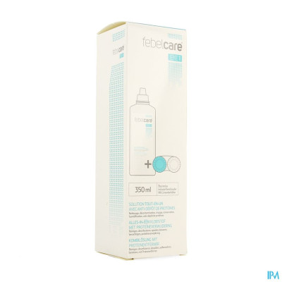 Febelcare EYE1 Alles-in-Een Contactlens Vloeistof 350ml