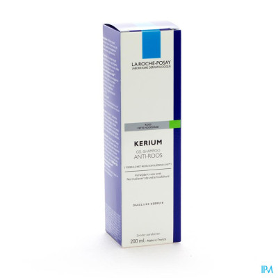 La Roche Posay Kerium Shampoo Gel Antipelliculaire Pg 200ml