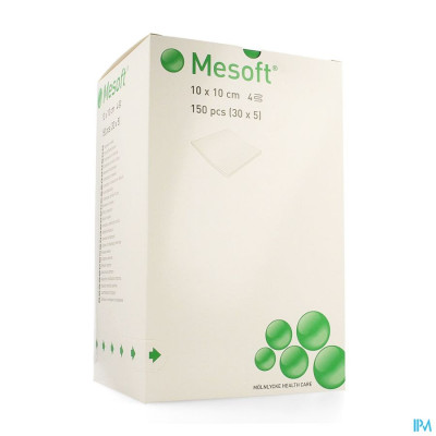 Molnlycke® Mesoft Kp Ster 4l 10x10cm 30x5 156365