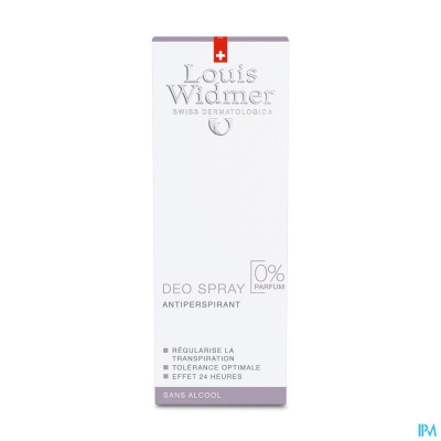 Louis Widmer - Deo Spray (zonder parfum) - 75ml