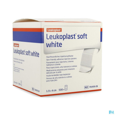 Leukoplast Soft White Inj. 19x40mm 500