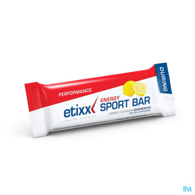 Etixx Energy Sport Bar Lemon 1x40g