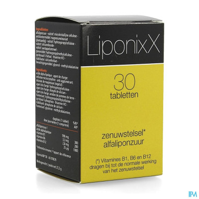 ixX Pharma LiponixX (30 tabletten)