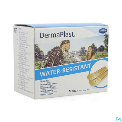 DermaPlast® Water Resistant 25x72mm (100 stuks)