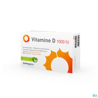 Vitamine D 1000iu Metagenics Tabl 168