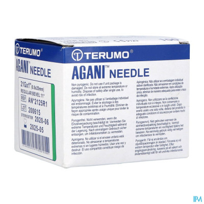 Terumo Naald Agani 21g 1 Rb Groen 100