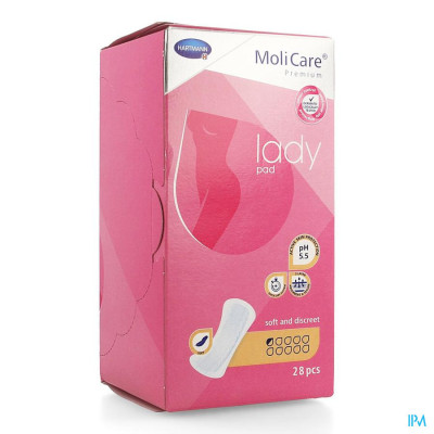 MoliCare® Premium lady pad 0,5 drops (28 stuks)