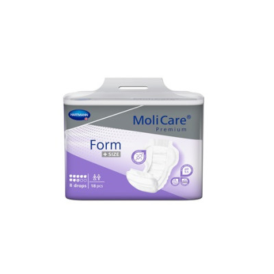 MoliCare® Premium Form +SIZE 8 drops (18 stuks)