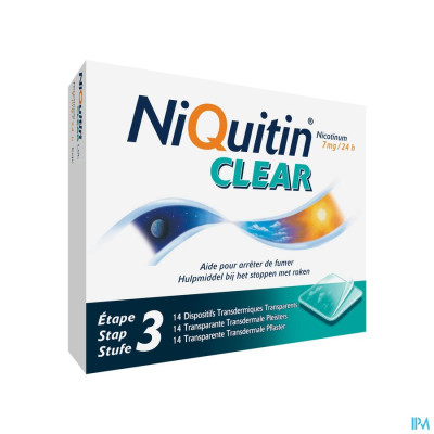 Niquitin Clear Patches 14 X 7mg