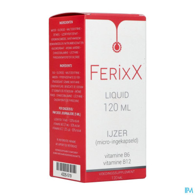 ixX Pharma FerixX Liquid (120ml)