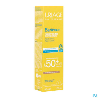 Uriage Bariesun Creme Teintee Ip50+ Doree 50ml Nf