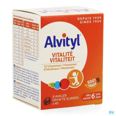 Alvityl Vitaliteit (40 tabletten)