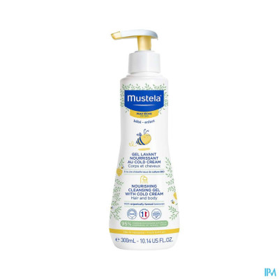 Mustela Droge Huid Wasgel Voedend Cold Cream (300ml)