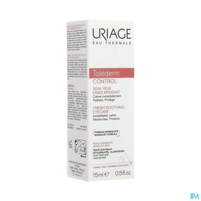 Uriage Tolederm Control Soin Yeux Tp 15ml