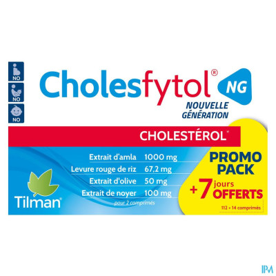 Cholesfytol NG Promopack (112 + 14 tabletten)