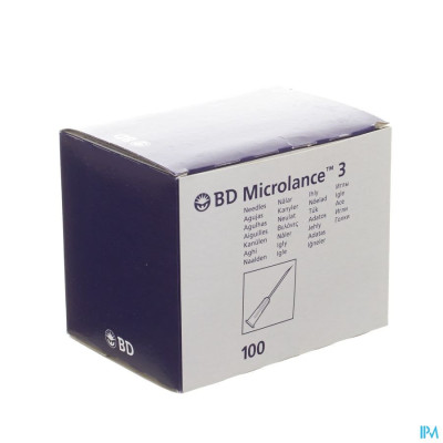 Bd Microlance 3 Aig.27g 1/2 Rb 0,4x13mm Gris 1