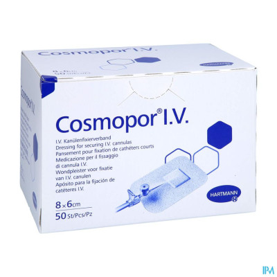 Cosmopor® I.V. 6x8cm (50 stuks)