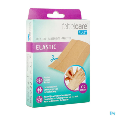 Febelcare Plast Elastic Uncut 10x8cm 10