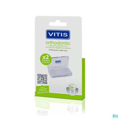 Vitis Orthodontic Wax Blister 2 Doosjes 3600