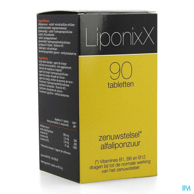 ixX Pharma LiponixX (90 tabletten)