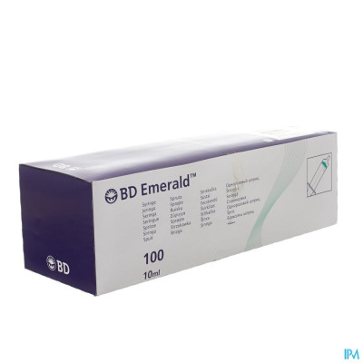 Bd Emerald Spuit 10ml Luer Slip 100 307736