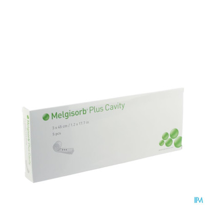 Molnlycke® Melgisorb Plus Cavity Kp Ster 3x45cm 5 253500