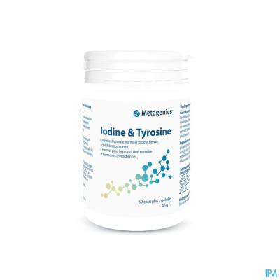 Iodine & Tyrosine V2 Caps 60 26188 Metagenics