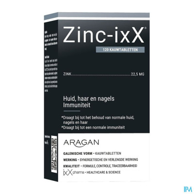 ixX Pharma Zinc-ixX (120 tabletten)