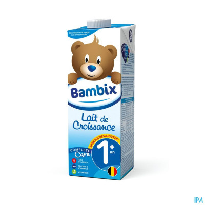 Bambix Groeimelk Natuur 1+ 1l