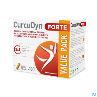 Metagenics CurcuDyn FORTE 5-in-1 (180 capsules)