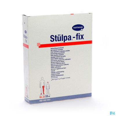 Stülpa Fix Buisvormig Netverband Gr.3 (3cm x 25m)