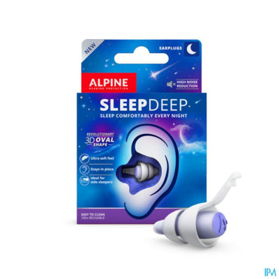 Alpine Sleepdeep Oordoppen (1 paar)