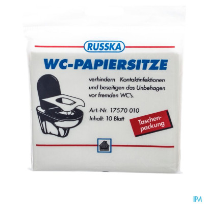 Pharmex Wc-bril Beschermer Papier 10 Aca