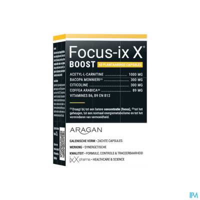 ixX Pharma Focus-ixX Boost (40 capsules)