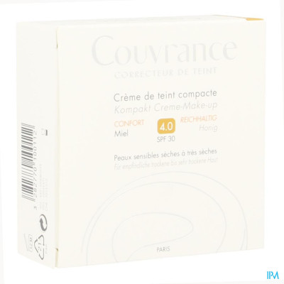 Avène Couvrance Crème Teint Comp. 04 Miel Conf. 10g