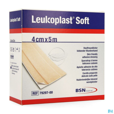 Leukoplast Soft 5mx4cm 1