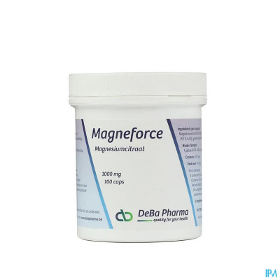 Magneforce Caps 100x750mg Deba