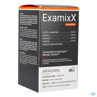 ixX Pharma ExamixX Nieuwe Formule (90 tabletten)