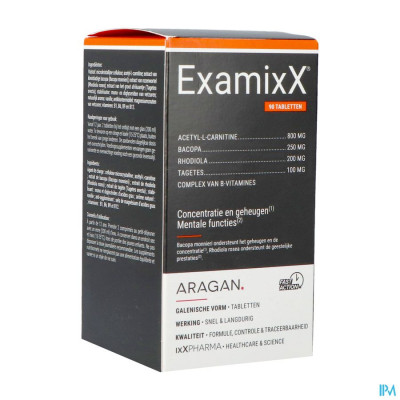 ixX Pharma ExamixX Nieuwe Formule (90 tabletten)