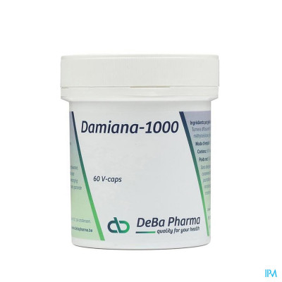 Damiana-1000 V-caps 60 Deba