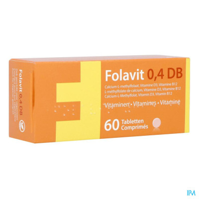Folavit 0,4 DB (60 tabletten)